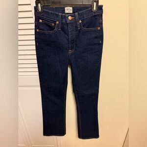 J.Crew High Rise Flared Boot Cropped Jeans